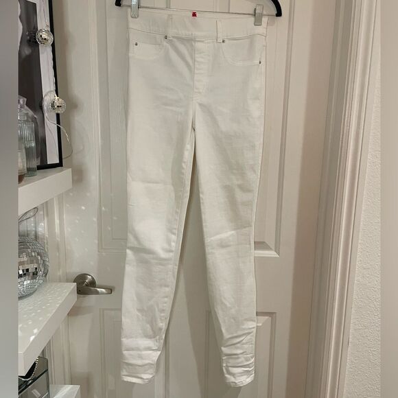 SPANXshape™ EveryWear Ankle Skinny Jeans | white | size S Tall - Picture 2 of 10